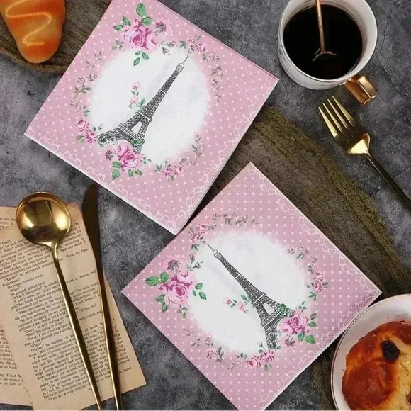 NEW Color Napkins/Printed Tissues/Fashion Tissues x 100pcs - Picture 10 of 14